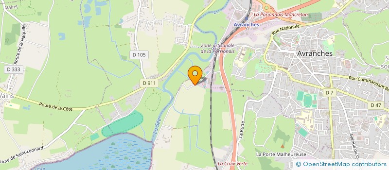 localisation de l'entreprise GH GROUP  LE VAL-SAINT-PERE