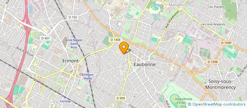 localisation de l'entreprise GH HOLDING à EAUBONNE
