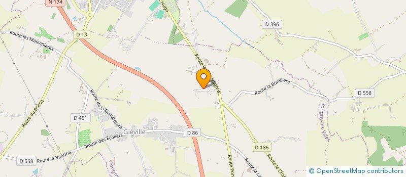 localisation de l'entreprise GH IMMO  TORIGNY-LES-VILLES