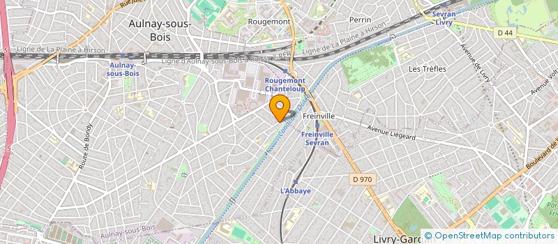 localisation de l'entreprise GH INVEST à AULNAY-SOUS-BOIS