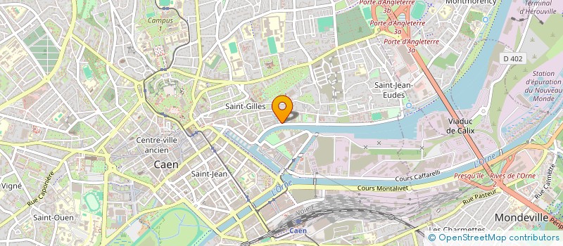 localisation de l'entreprise GH INVESTISSEMENTS à CAEN