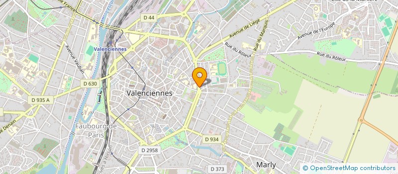 localisation de l'entreprise GH IT SERVICES  VALENCIENNES