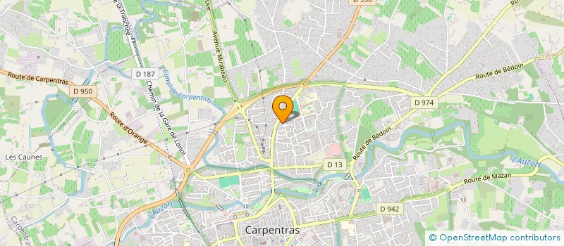 localisation de l'entreprise GH MAINTENANCE DEPANNAGE AUTO  CARPENTRAS