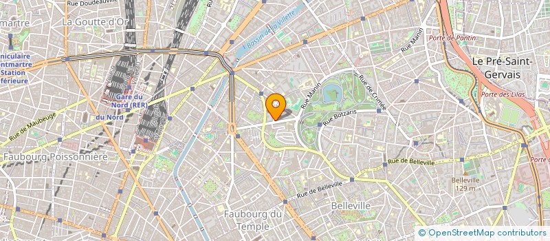 localisation de l'entreprise GH OPTIQUE  PARIS