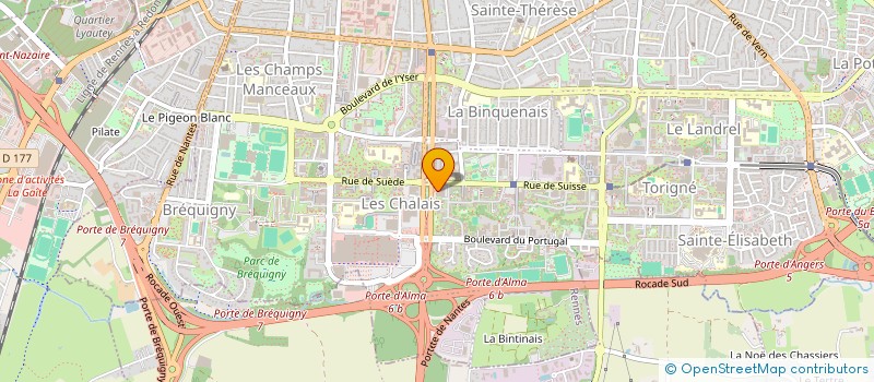 localisation de l'entreprise GH PLUS BRETAGNE  RENNES