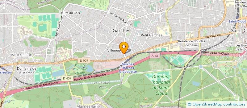 localisation de l'entreprise GH PRESTIGE & CONSEILS  GARCHES