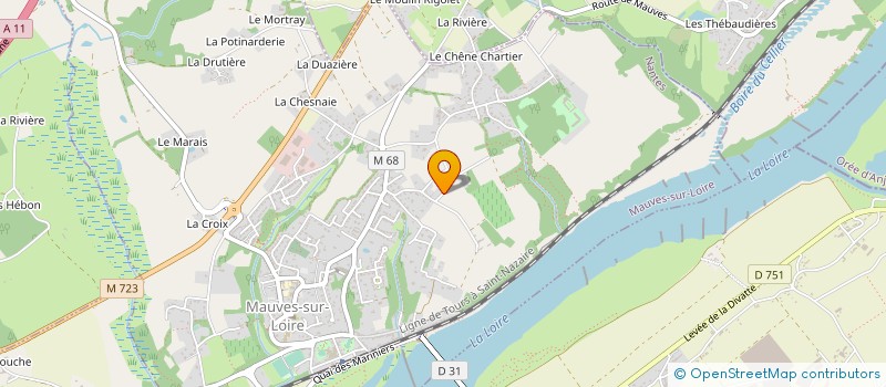 localisation de l'entreprise GH RENOV  MAUVES-SUR-LOIRE