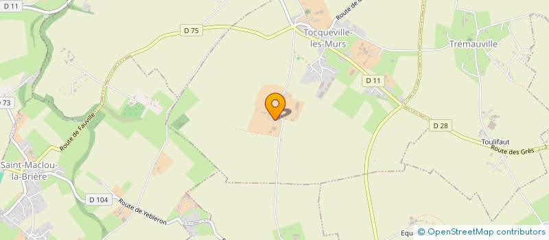 localisation de l'entreprise GH RENOVATION  TOCQUEVILLE-LES-MURS