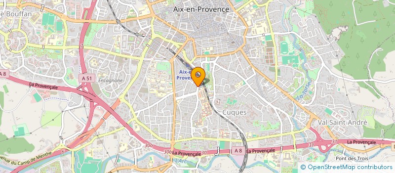 localisation de l'entreprise GH RESTAURATION à AIX-EN-PROVENCE