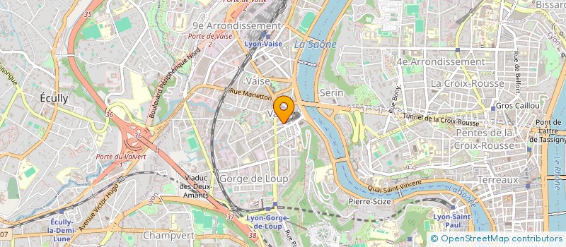 localisation de l'entreprise GH SA GILBERT HELLER SERVICES à LYON