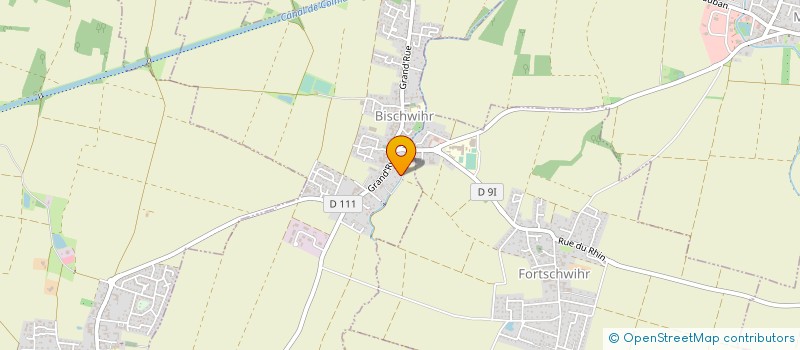 localisation de l'entreprise GH SOLAIRE  BISCHWIHR