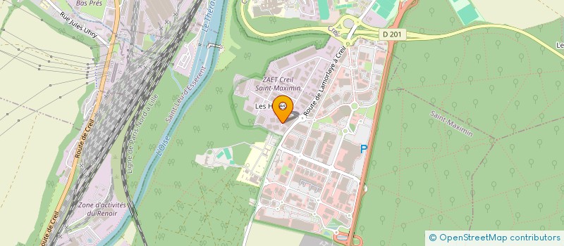 localisation de l'entreprise GH TRANSACTIONS  SAINT-MAXIMIN