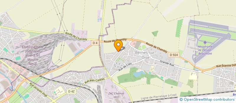 localisation de l'entreprise GHAA  BERNES-SUR-OISE