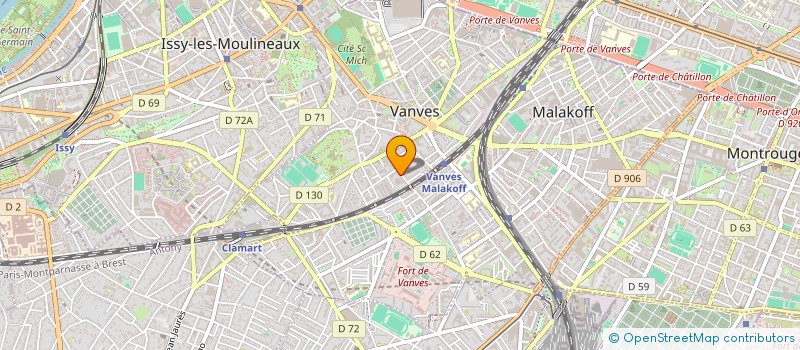 localisation de l'entreprise GHAG SINGH  VANVES