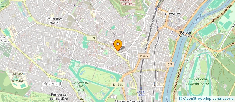 localisation de l'entreprise GHAHARI à SURESNES