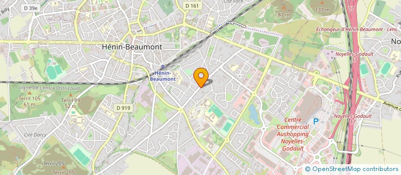 localisation de l'entreprise GHAIP à HENIN-BEAUMONT