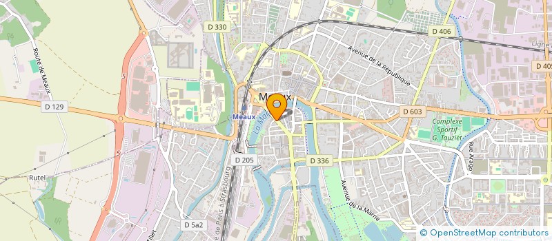 localisation de l'entreprise GHAM à MEAUX
