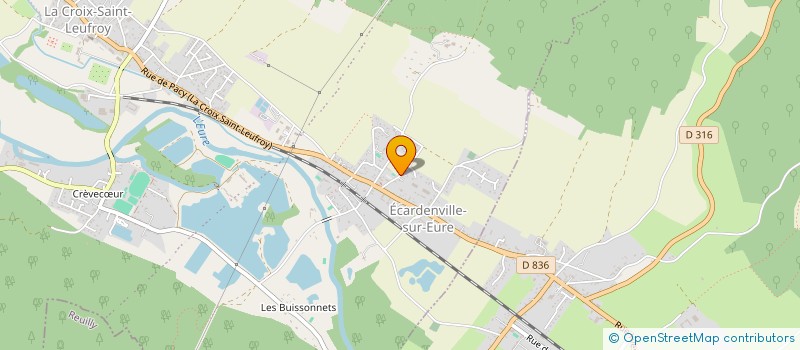 localisation de l'entreprise GHAM'EXPO TEAM  CLEF VALLEE D'EURE