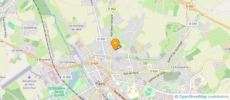 localisation de l'entreprise GHANDOUR LEBOUC & CO à SAINT-GEORGES-DES-GROSEILLERS
