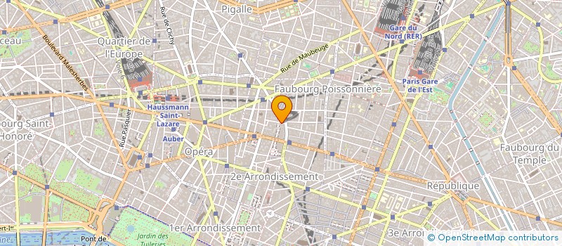 localisation de l'entreprise GHANESI BATIMENT à PARIS