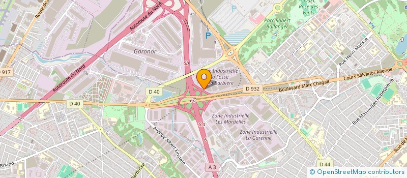 localisation de l'entreprise GHARBI à AULNAY-SOUS-BOIS