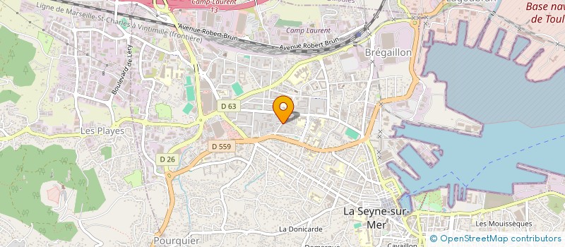 localisation de l'entreprise GHARBI  LA SEYNE-SUR-MER