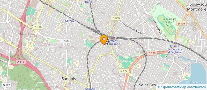 localisation de l'entreprise GHARMADESA à ERMONT