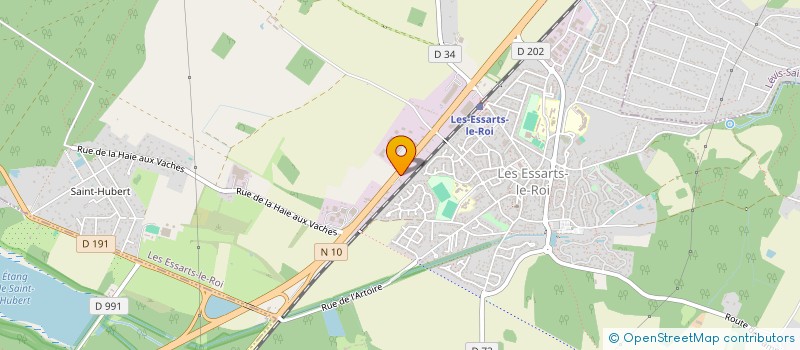 localisation de l'entreprise GHATTAS DISTRIBUTION SARL  LES ESSARTS-LE-ROI