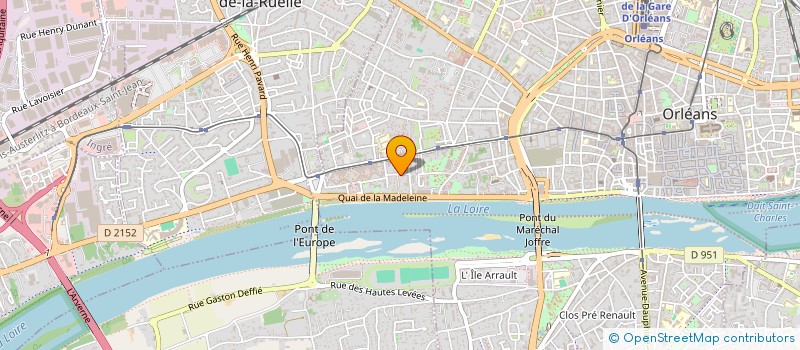 localisation de l'entreprise GHAZAL à ORLEANS