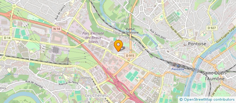 localisation de l'entreprise GHAZALEH  PONTOISE