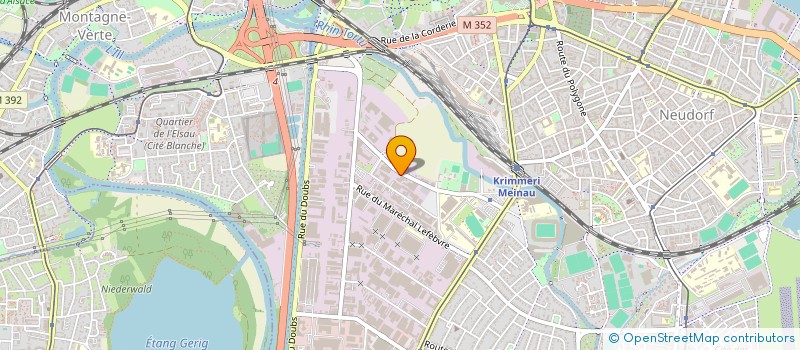 localisation de l'entreprise GHAZEL à STRASBOURG