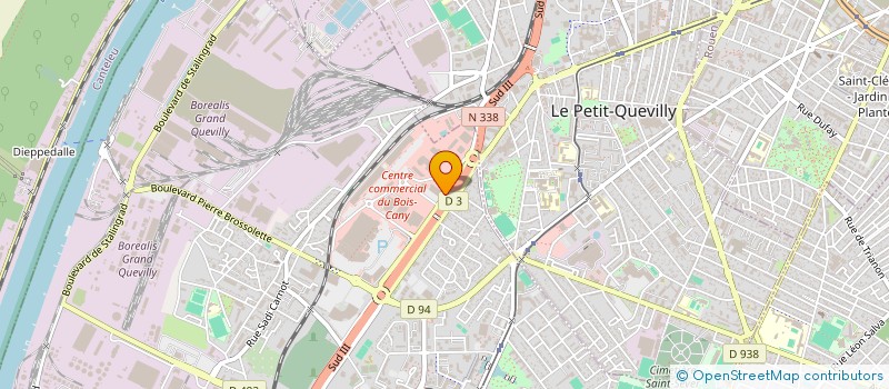 localisation de l'entreprise GHC EXCLUSIF GRAND-QUEVILLY  GRAND QUEVILLY (LE)