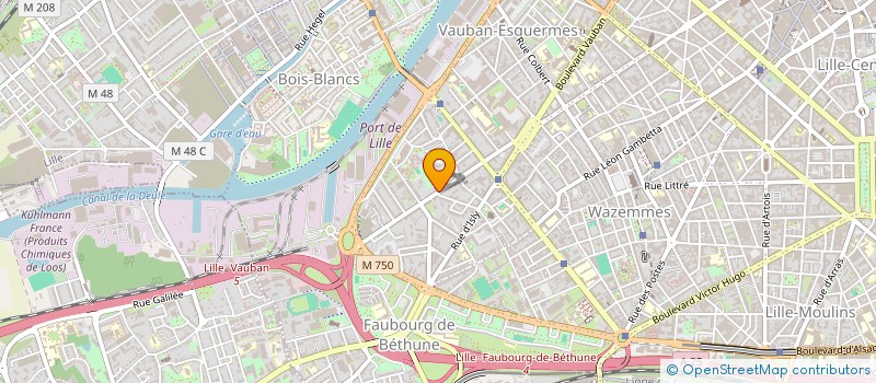 localisation de l'entreprise GHCL à LILLE