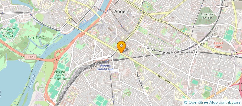 localisation de l'entreprise GHED CONSEILS  ANGERS