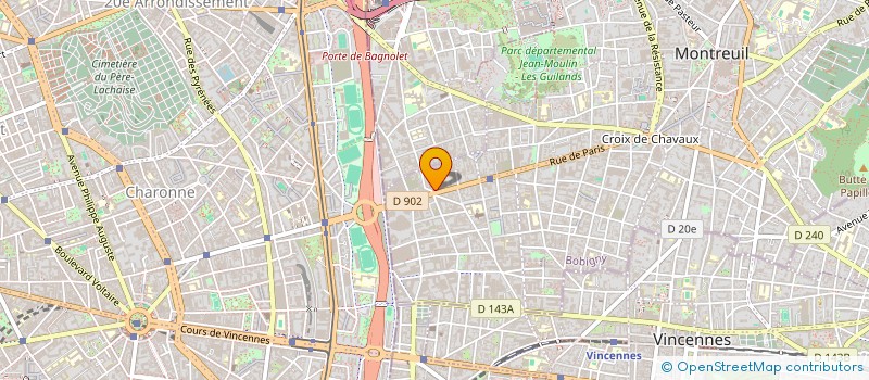 localisation de l'entreprise GHENOU ABDELMAJID à MONTREUIL