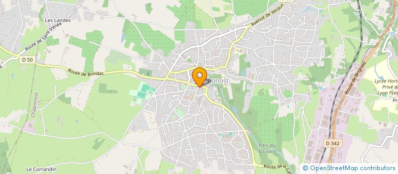 localisation de l'entreprise GHERAB TRUCKS SOLUTIONS à CHAPONOST