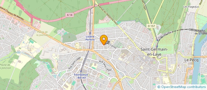 localisation de l'entreprise GHERARDI à SAINT-GERMAIN-EN-LAYE