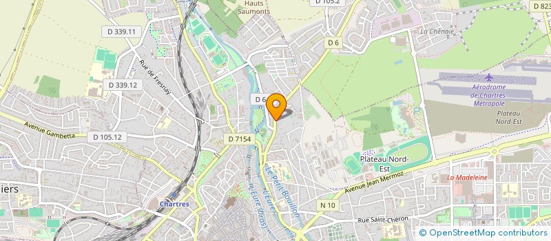 localisation de l'entreprise GHERBEZZA - FOUCHER à CHARTRES