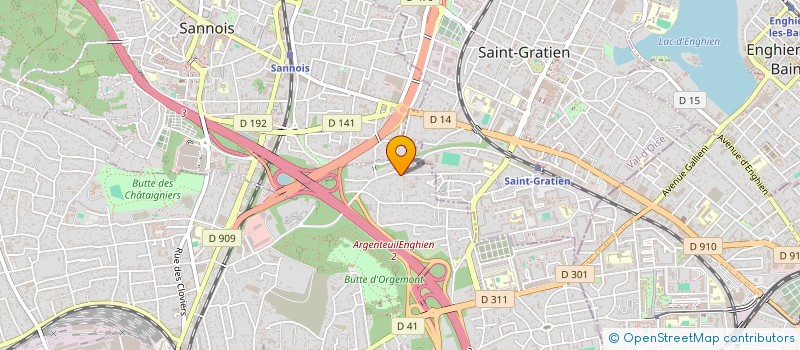 localisation de l'entreprise GHERIBI CONSULTING  CERGY