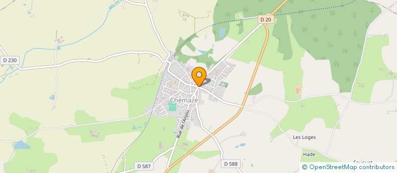 localisation de l'entreprise GHESA  CHEMAZE