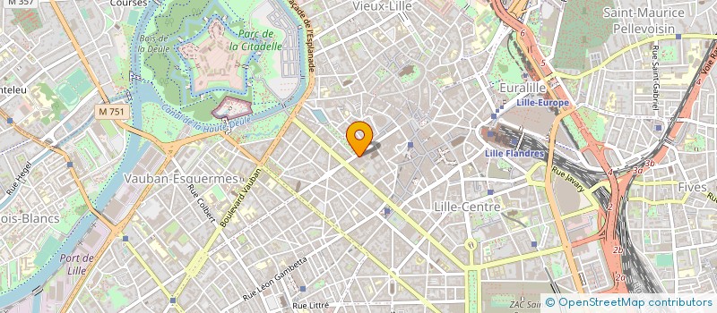 localisation de l'entreprise GHESLES à LILLE