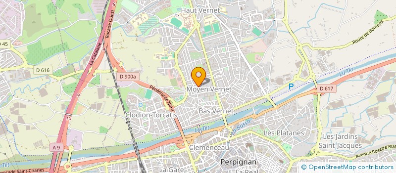 localisation de l'entreprise GHESQUIERE  PERPIGNAN