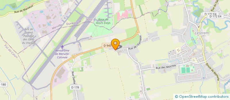 localisation de l'entreprise GHESQUIERE ELECTRICITE NORD à LESTREM