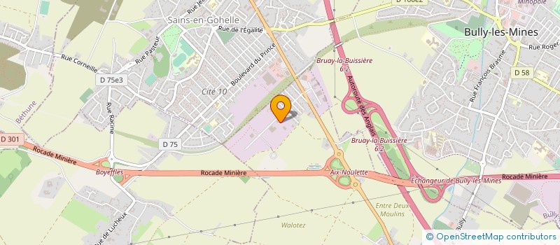 localisation de l'entreprise GHESTEM TERRES D'ARTOIS à AIX-NOULETTE