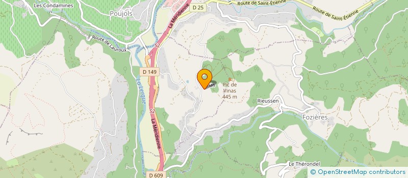 localisation de l'entreprise GHEZALA  LODEVE