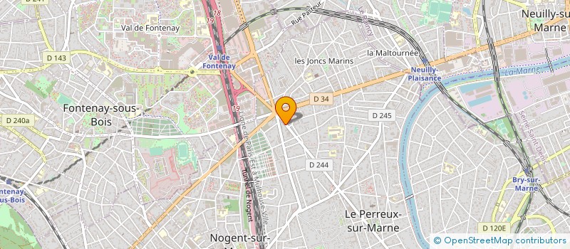 localisation de l'entreprise GHI'S HAIR  LE PERREUX-SUR-MARNE