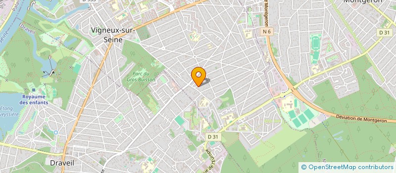 localisation de l'entreprise GHIAB TAXI  VIGNEUX-SUR-SEINE