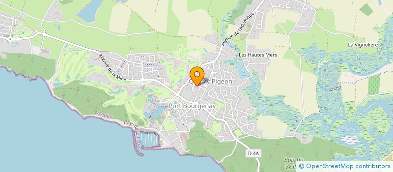 localisation de l'entreprise GHICHATIM  TALMONT-SAINT-HILAIRE