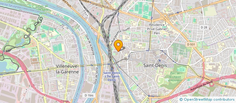 localisation de l'entreprise GHIDES TRANSPORT SPEED  SAINT-DENIS