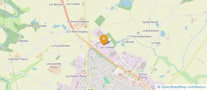 localisation de l'entreprise GHIFAB  BEAUPREAU-EN-MAUGES